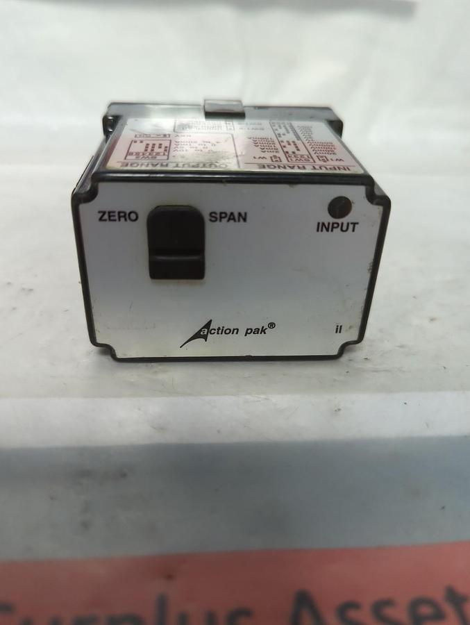 Used ACTION PAK,4380-2000,SIGNAL CONDITIONER PRE-OWNED