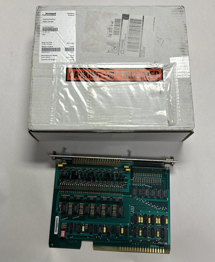 Used SAIA,PCA2A4/PCA2.A4,OUTPUT MODULE REFURBISHED