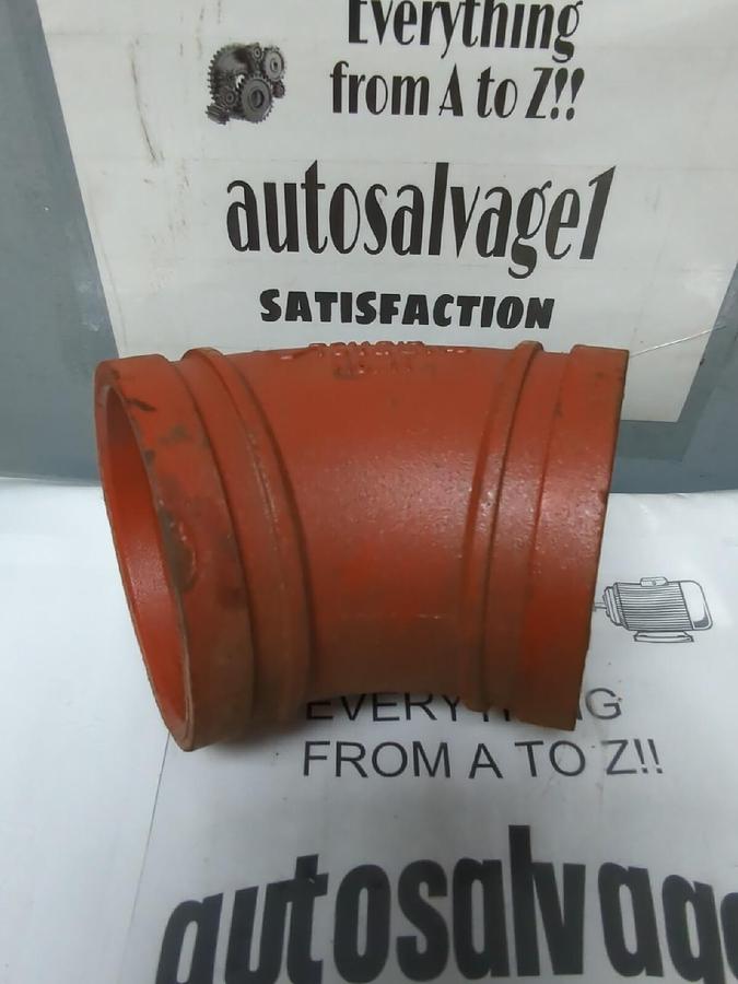 VICTAULIC,STYLE 11,4/114 3 45° ELBOW PIPE FITTING NOS