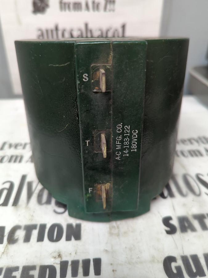 A-C MANUFACTURING CO.,14-183-122,COIL 180VDC NOS