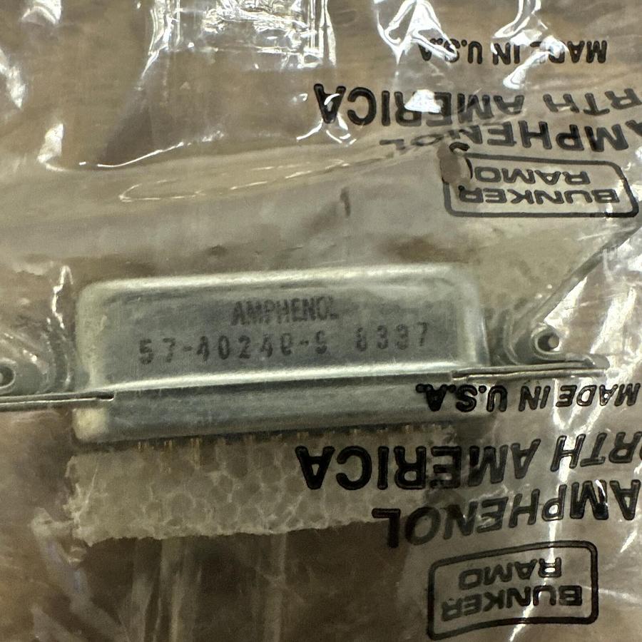 Used Amphenol,57-40240,w/40240-9 Industrial Connectors