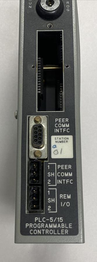 Used ALLEN BRADLEY,1785-LT,SER B PLC-5/15 PROCESSOR MODULE