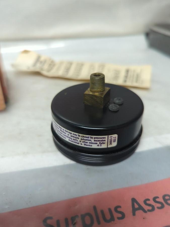 MARSH,J5052,GAUGE 2.5  1/8 CB 160/KPA NOS