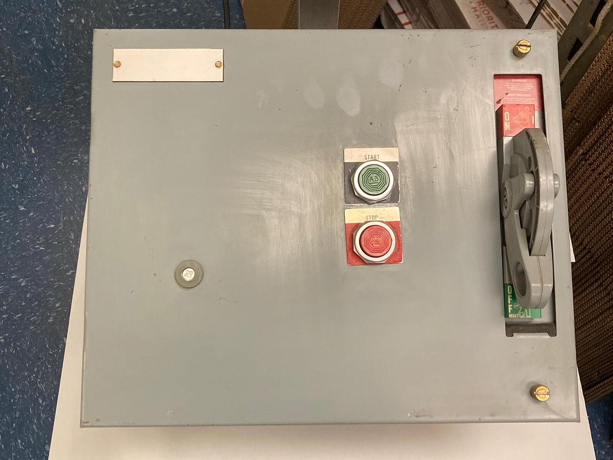 Used Allen Bradley,2113B,Size 1 MCC 12 INCH Starter Bucket  27 Amp