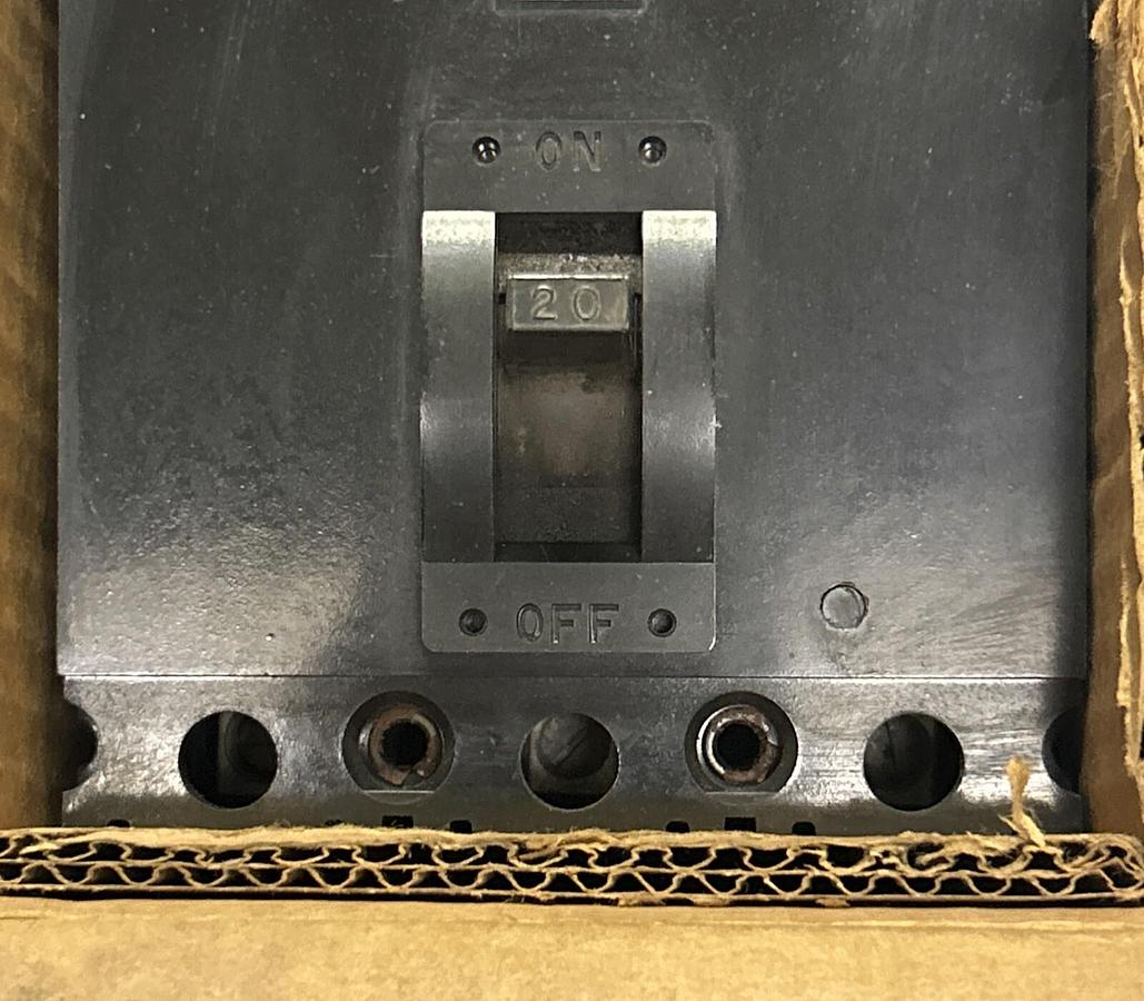 SQUARE D,FAL34020,CIRCUIT BREAKER 20A 480V 3P NOS