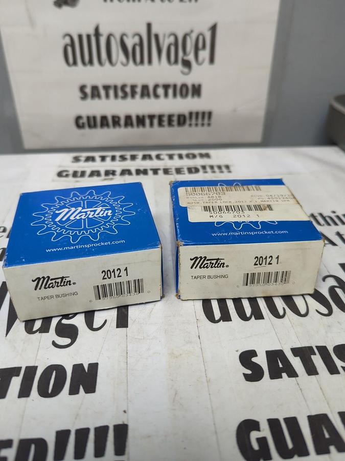 MARTIN,2012 1,TAPER BUSHINGS LOT OF 2 NEW
