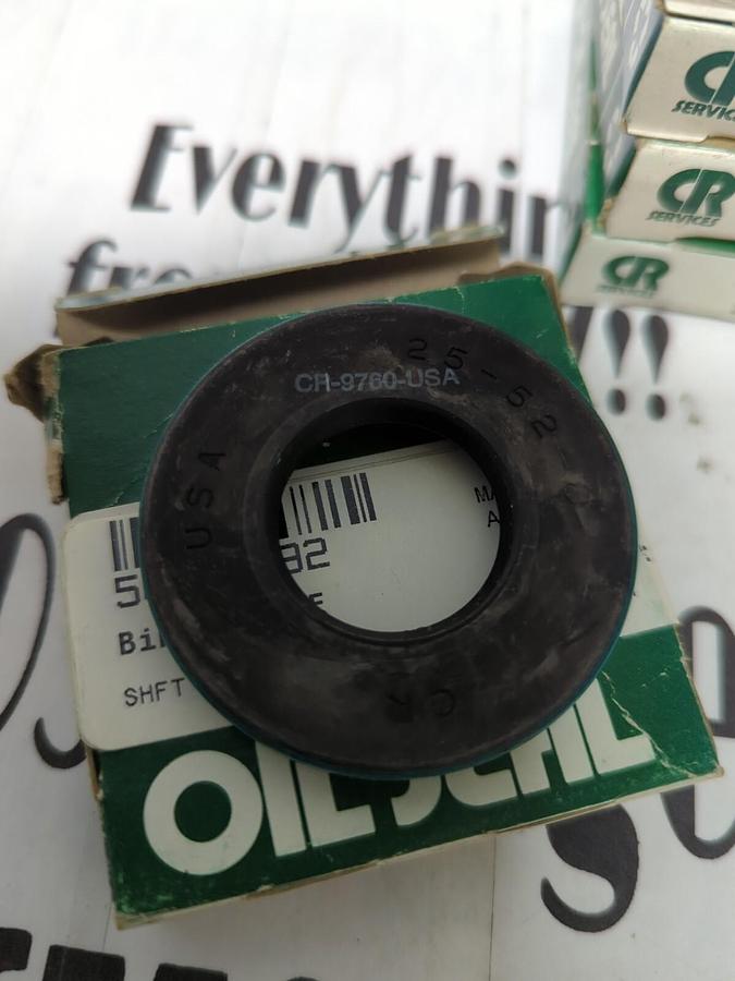 CHICAGO RAWHIDE,9760,OIL SEALS 35MMX52MM LOT OF 12 NOS