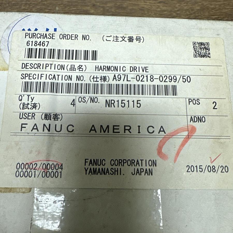 Fanuc,A97L-0218-0299/50,Harmonic Drive Gear Unit