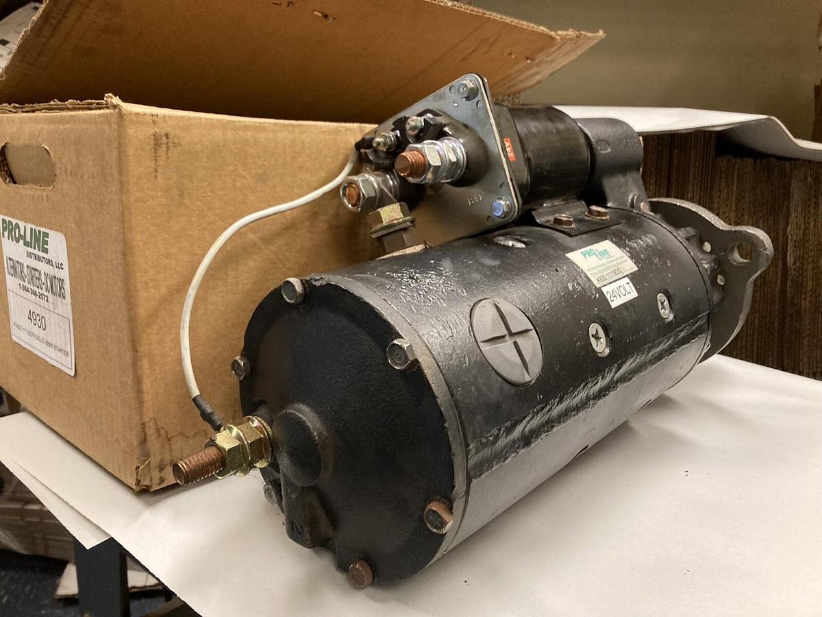 Used Pro-Line,4930 39MT,Starter Motor 12V 12 Tooth