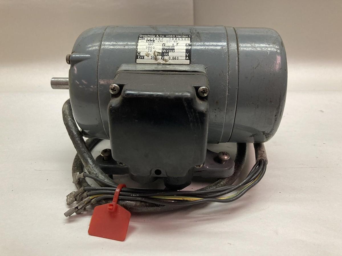 Used Groschopp & Co,KM 80-60,Motor 180V 0.5A