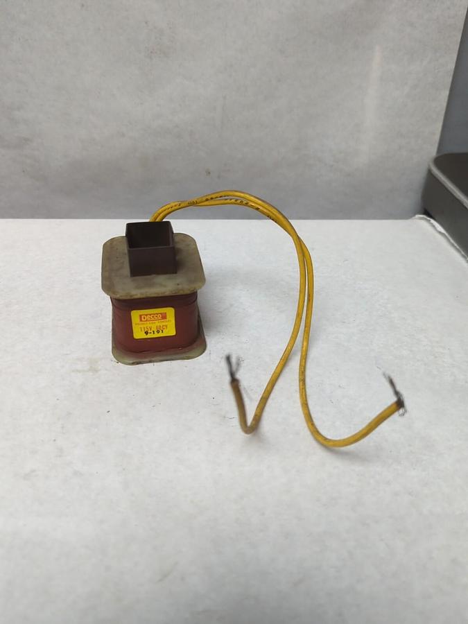 DECCO,9-191,COIL 115V 60CY NOS