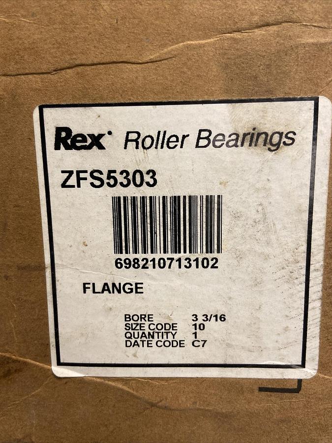 Used Rexnord,ZFS-5303,4 Bolt Flange Bearing 3-3/16 INCH NOS