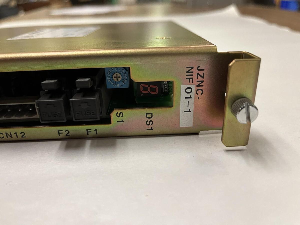 Used YASKAWA,JZNC-NIF01-1,I/O INTERFACE CONTROL BOARD