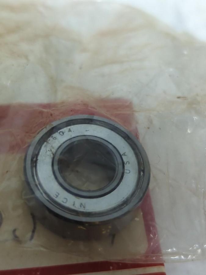 NICE,1604,DOUBLE SHIELDED BALL BEARING LOT OF 8 NOS