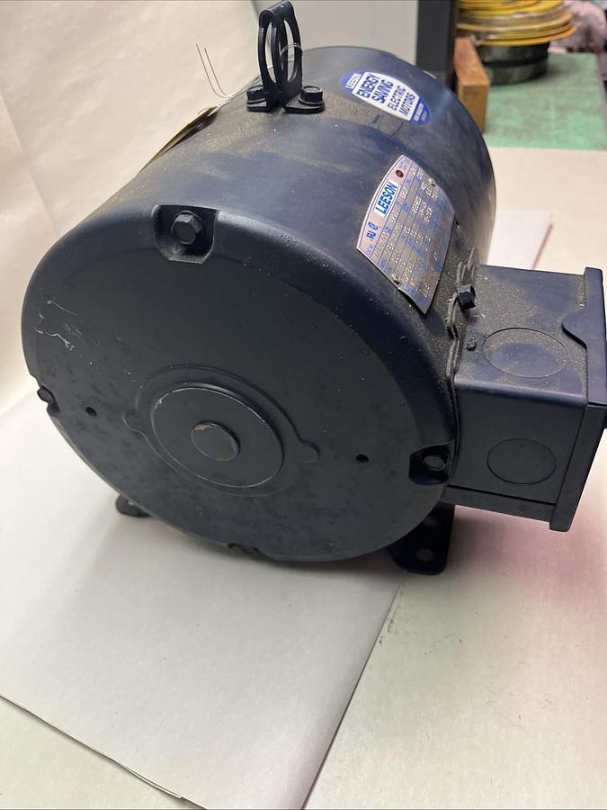 Used LEESON,131574.00,ELECTRIC MOTOR 5HP 3500RPM 3PH JX182JM DP C182T34DK4B