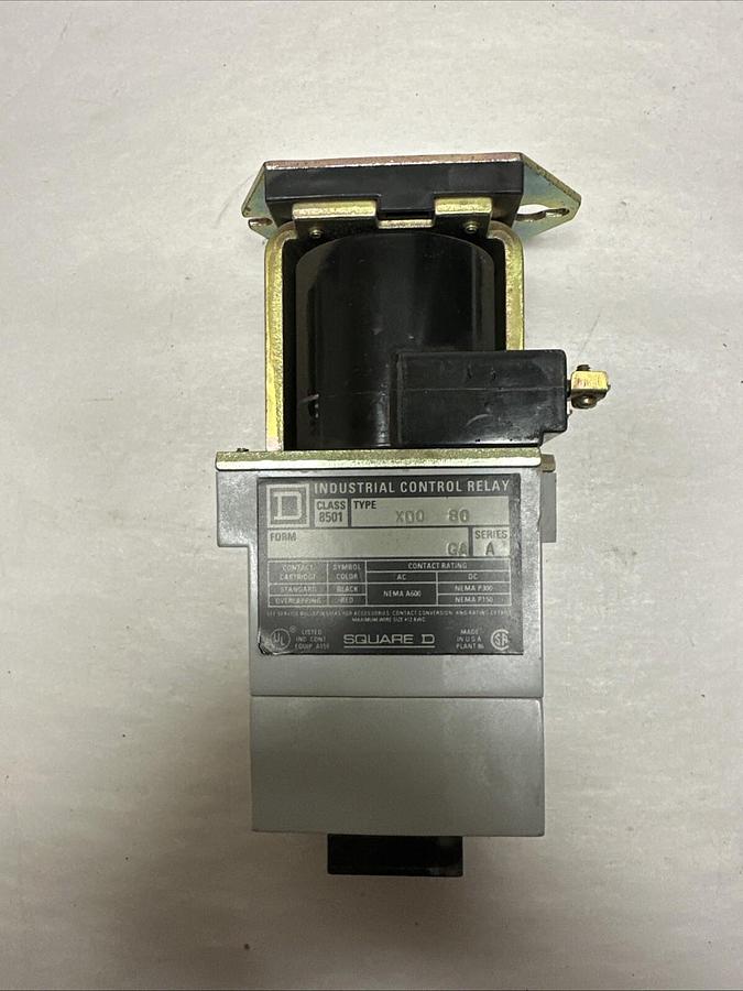Square D,8501,Type XDO 80 Series A Control Relay NEW