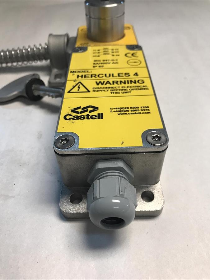 Castell Hercules,IC-019-015704 LH,4 Access Interlock with Safety Switch With Key