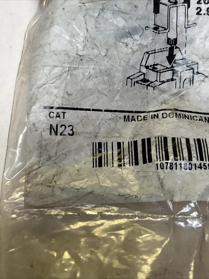 Used ALLEN BRADLEY,N23,OVERLOAD RELAY HEATER ELEMENT LOT OF 3 NOS