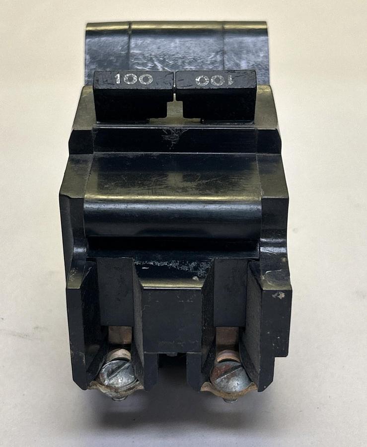 Used FEDERAL PACIFIC,NB2100,CIRCUIT BREAKER 100A 120/240V 2P