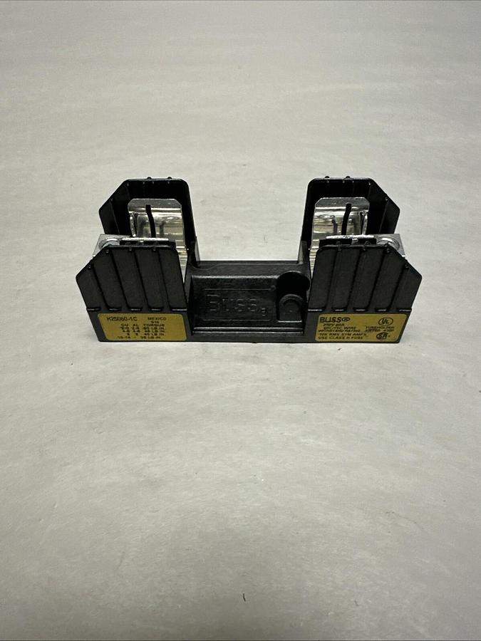 Used Buss,H25060-1C,250V 60A Fuse Holder