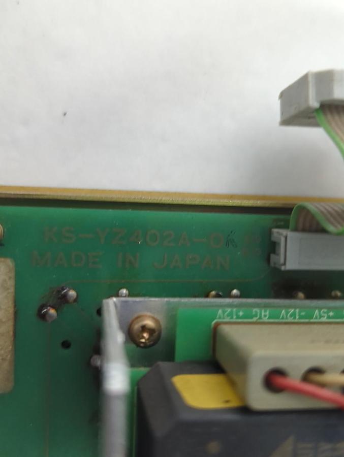 Used MITSUBISHI,KS-YZ402B-2 BN330B152,OPERATOR PANEL CONTROL BOARD PRE-OWNED