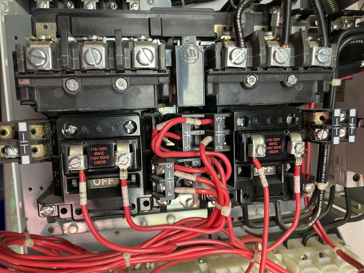 Used Allen-Bradley,2106,Size 1 Fused MCC 20 Inch Starter Feeder Bucket