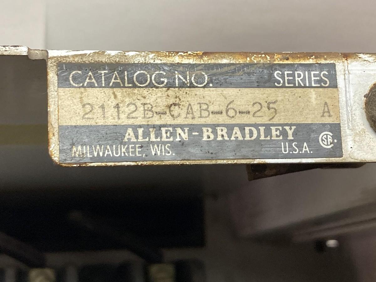 Used Allen-Bradley,2100 2112B,Disconnect Switch 30A