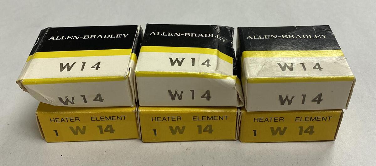 Allen-Bradley,W14,Heater Lot Of 6 New