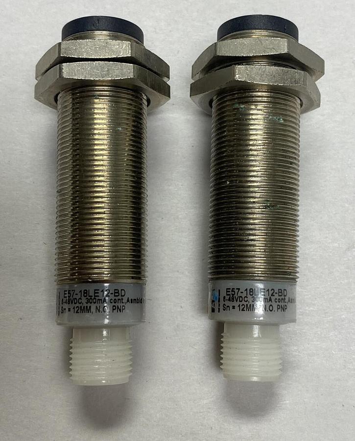 EATON CORPORATION,E57-18LE12-BD, PROXIMITY SWITCH LOT OF 2 NOS