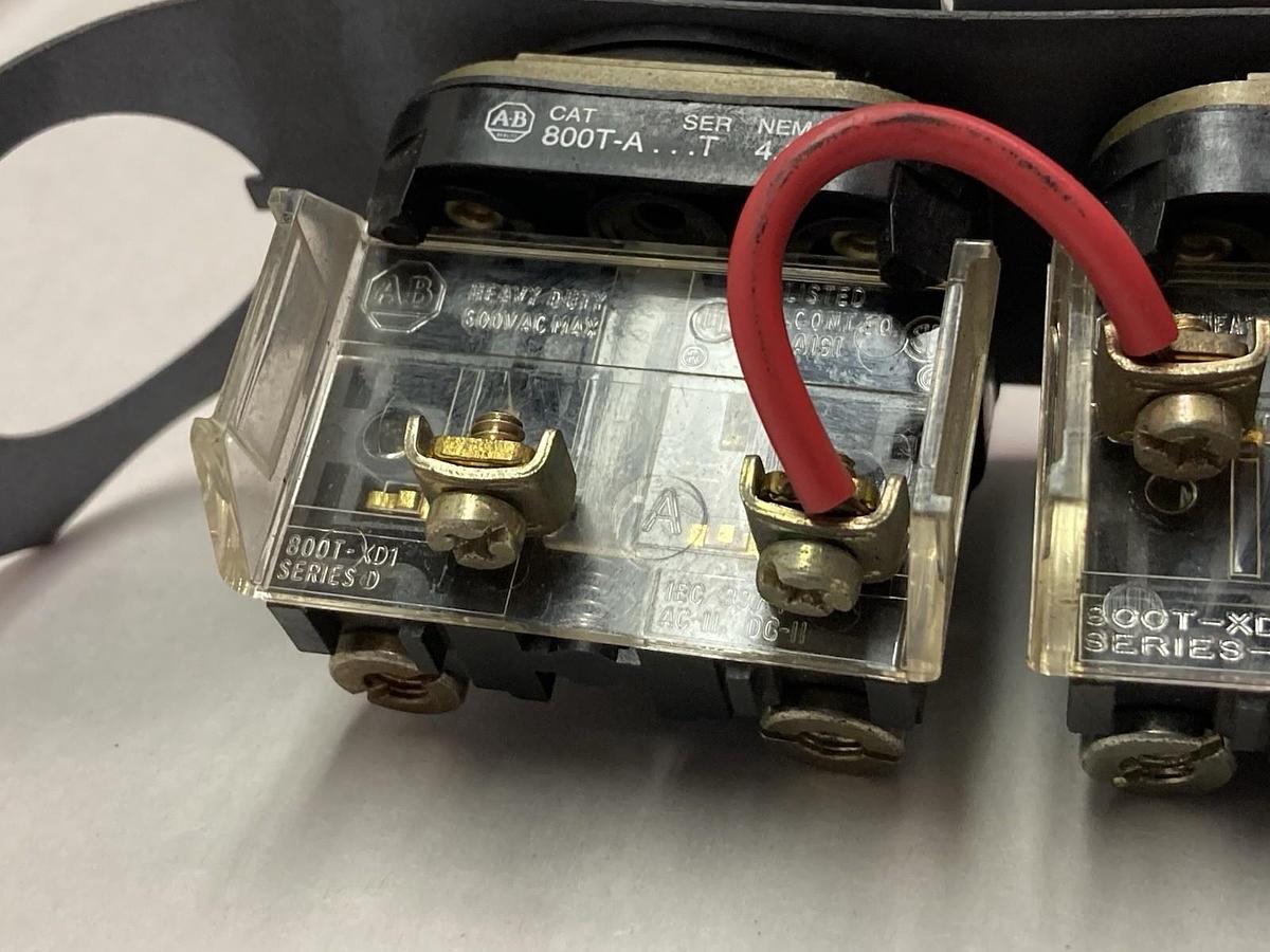 Allen-Bardley,800T-XD1 800T-XD2,Start Stop Push Button Ser D