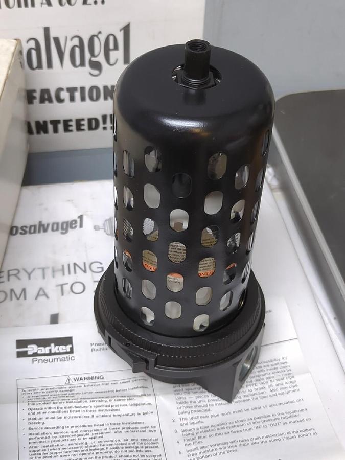 PARKER,035361300B,PNEUMATIC FILTER 150 PSIG 120° F NOS