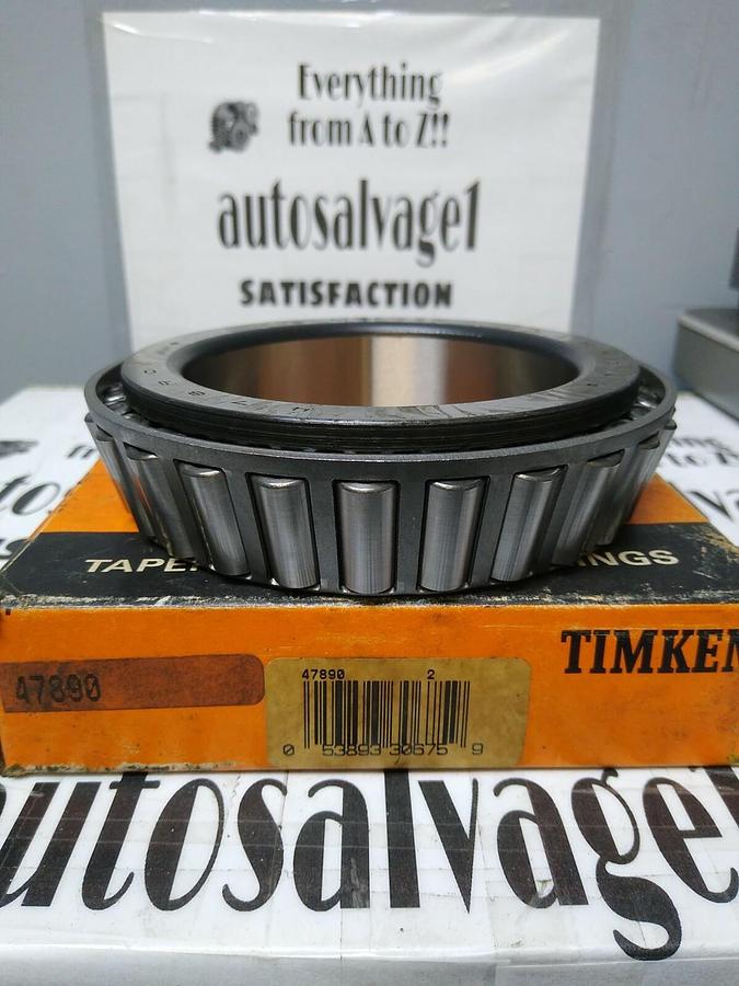 Timken,47890,Roller Bearing Cone NOS