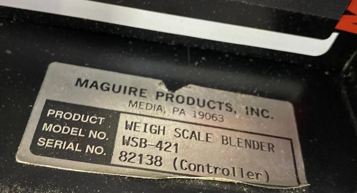 Used Maguire,WSB-421,Weigh Scale Blender