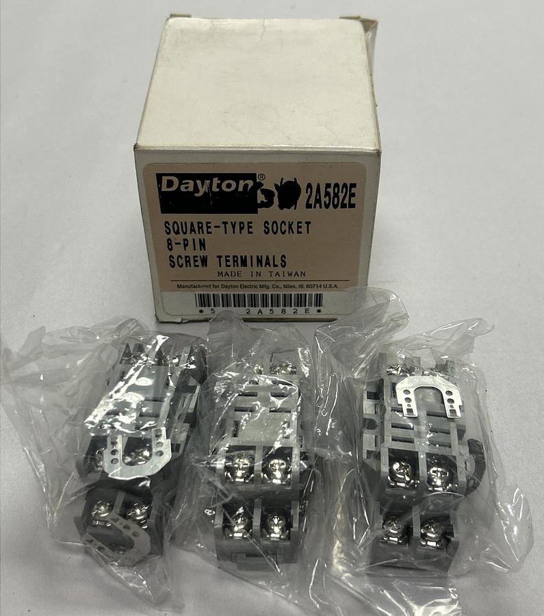 DAYTON,2A582E,SQUARE SOCKET SCREW TERMINALS LOT OF 3 NEW