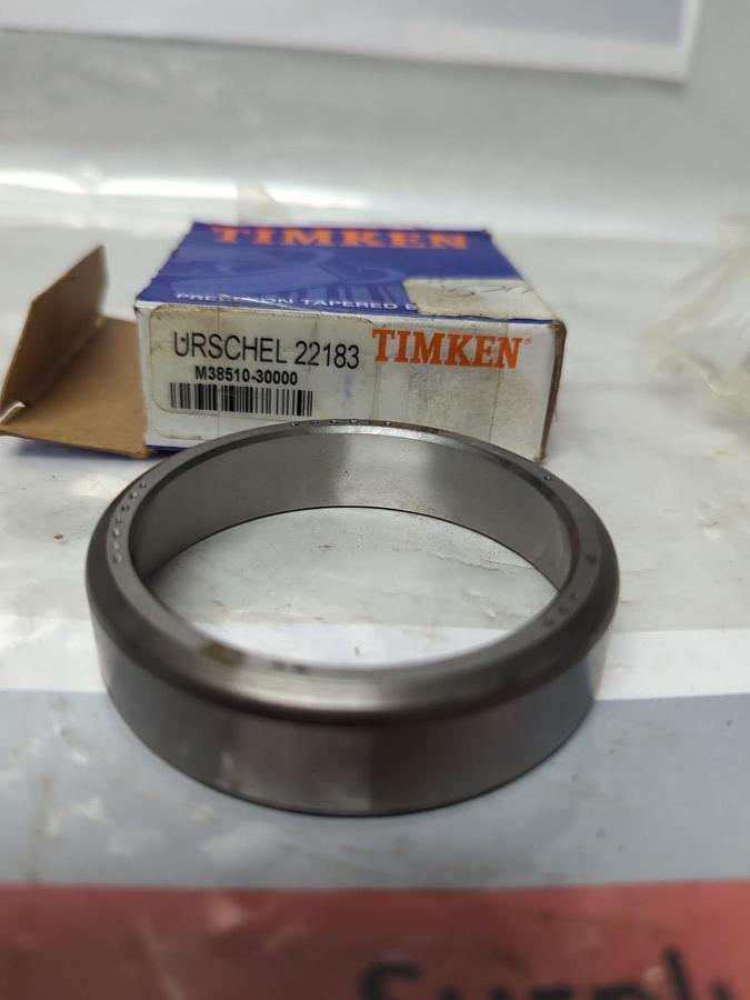 TIMKEN,M38510-3000,PRECISION ROLLER BEARING CUP URSCHEL 22183 NOS