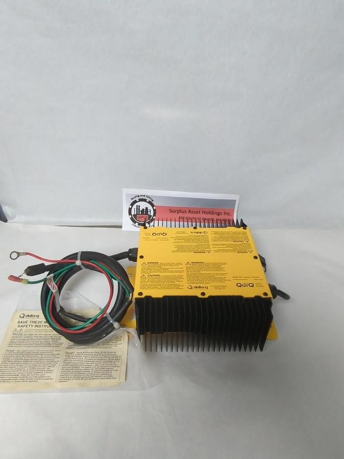 Used DELTA-Q,912-2400-N1,BATTERY CHARGER ON BOARD 24V PRE-OWNED