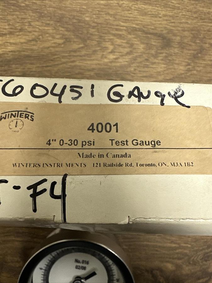 Winters,4001,4.0" 0-30PSI