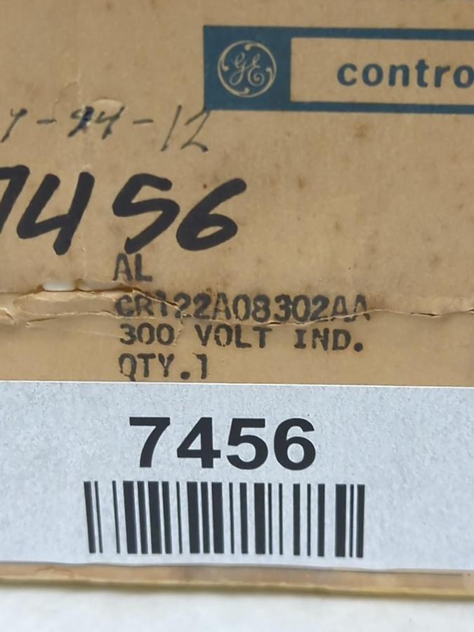 GENERAL ELECTRIC,CR122A08302AA,SERIES A INDUSTRIAL RELAY 115V 60CY NOS