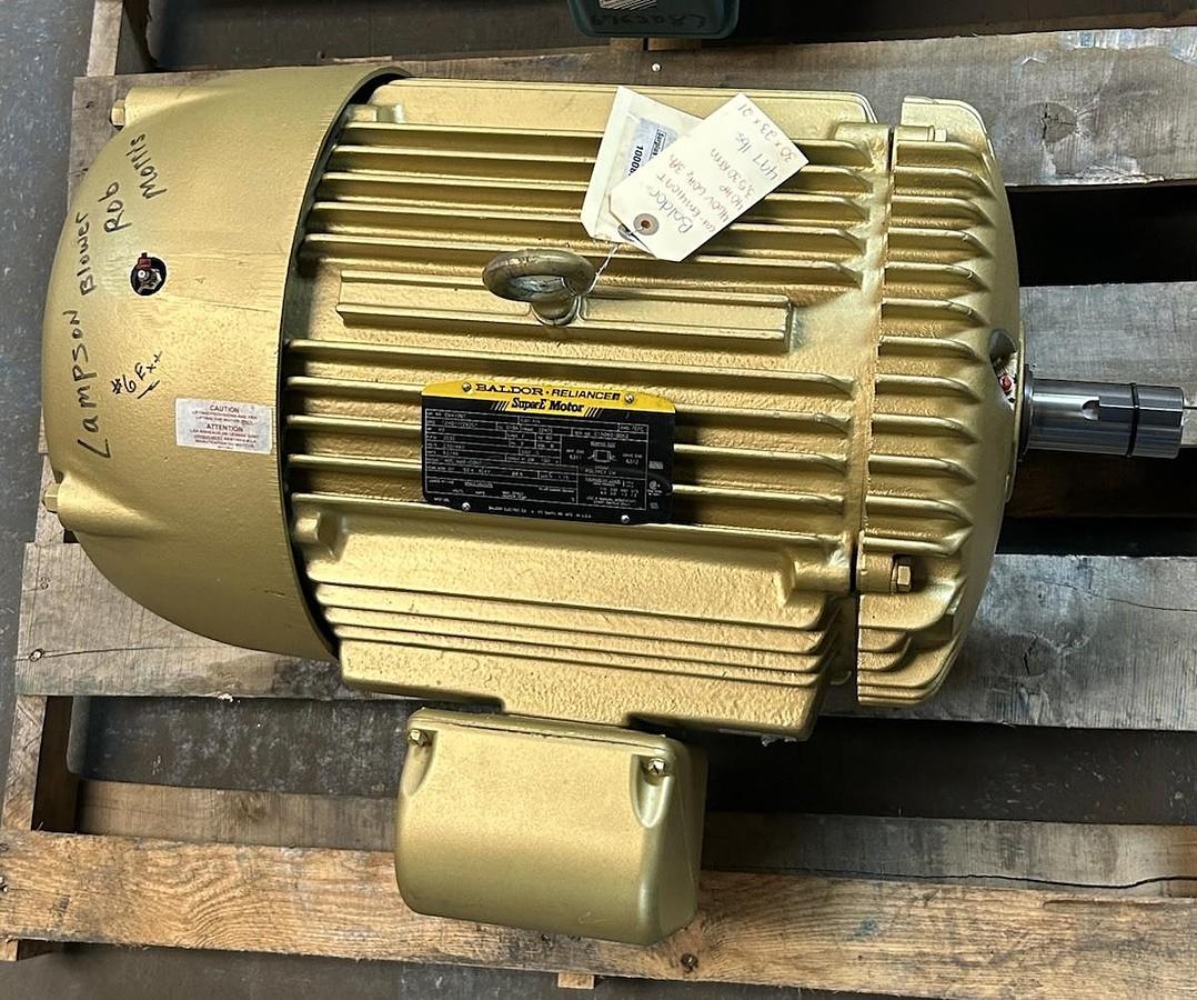 BALDOR,EM4109T,SUPER-E MOTOR 40HP 3530RPM 460V 3PH 324TS FRAME NOS