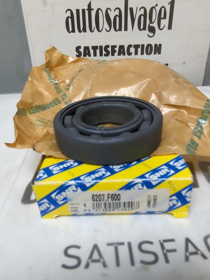 SNR,6207-F600,HIGH TEMPERATURE DEEP GROOVE BALL BEARING NOS