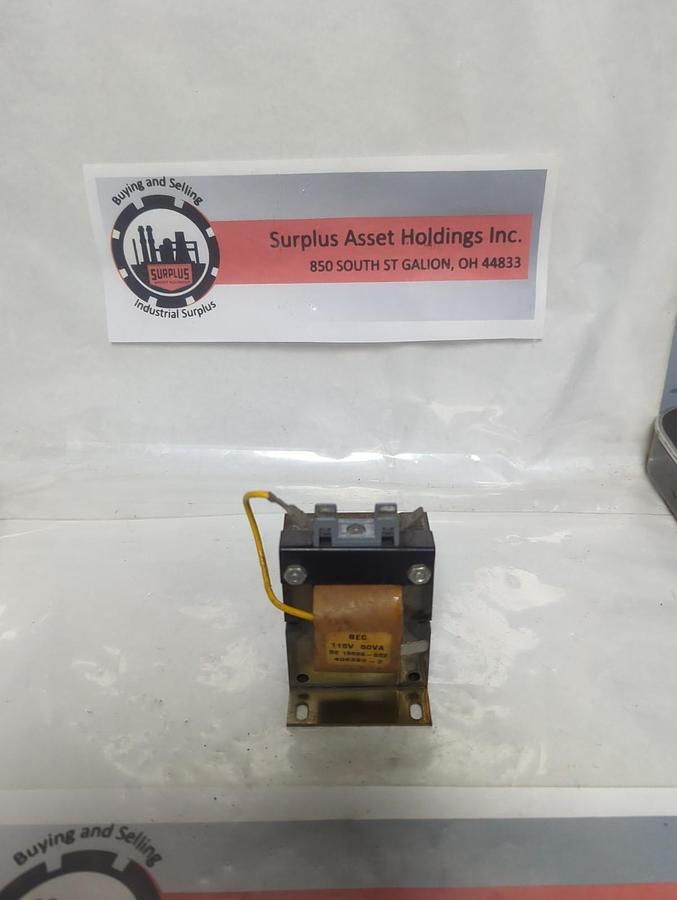 Used UNBRANDED,406392-2,TRANSFORMER PRI-200-575V 50/60HZ SEC-115V/50VA PRE-OWNED
