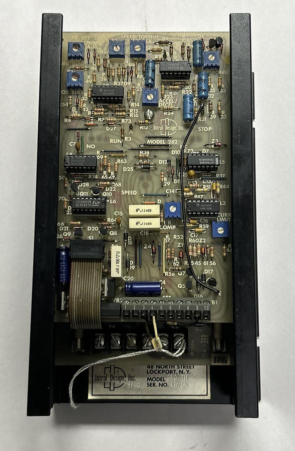Used INTROL DESIGN,282-1M,PC BOARD MODULE