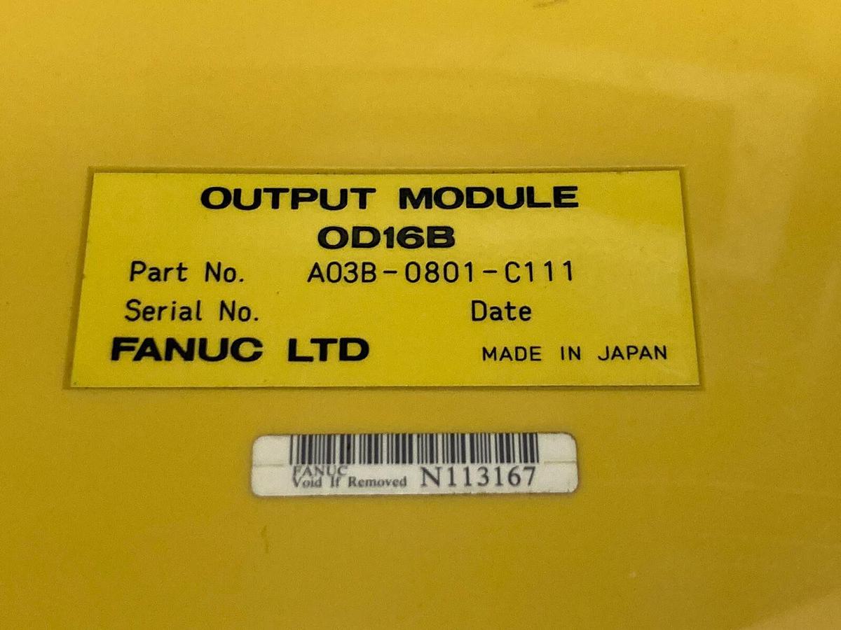 Used Fanuc,ID64D A03B-0801-C127,Input Module