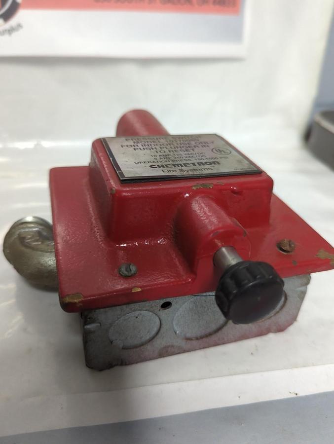 Used CHEMETRON,10170089,PRESSURE SWITCH PRE-OWNED