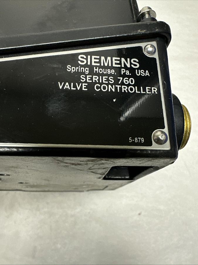 Siemens,760,Valve Controller NEW
