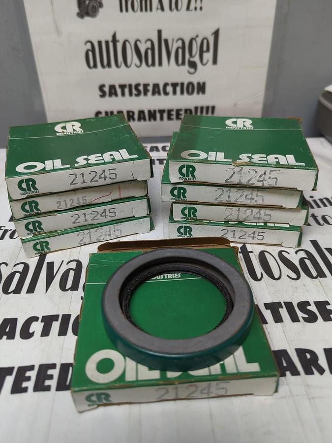 CHICAGO RAWHIDE,21245,OIL SEALS LOT OF 9 NOS