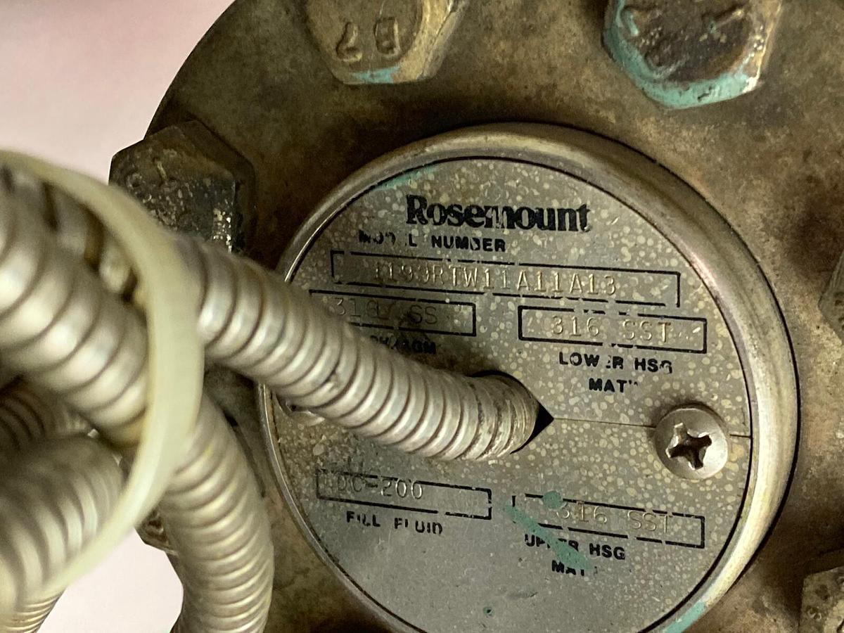 Used Rosemount,1GP6E22B1,Pressure Transmitter