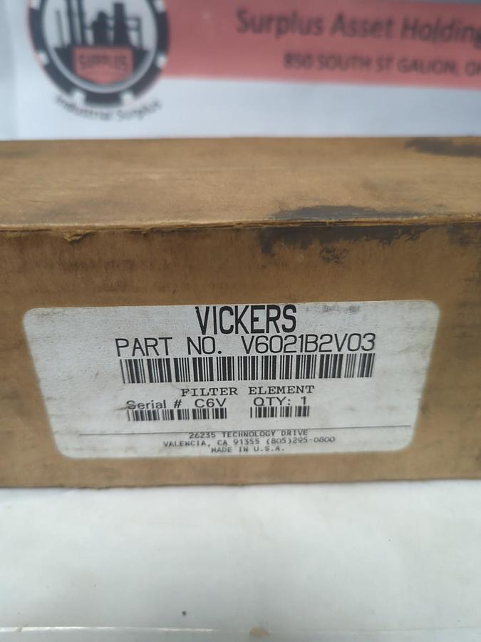VICKERS,V6021B2V03,FILTER ELEMENT NOS