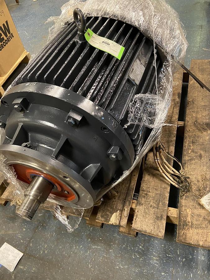 Used Reuland,0600C-1ABN-0008,Motor 60HP 1800RPM 460V Frame 405