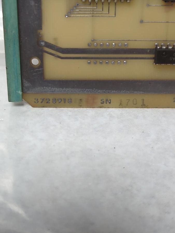 Used BENDIX,3728918,S5 BUS I/O INTERFACE EM CIRCUIT BOARD PRE-OWNED